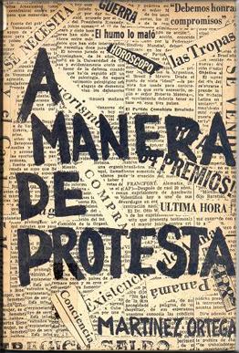 Portada - A Manera de Protesta