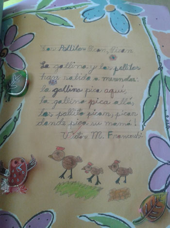 Los Pollitos Pican Pican - de: Eidy Lourdes Montero&nbsp;Tu&ntilde;&oacute;n