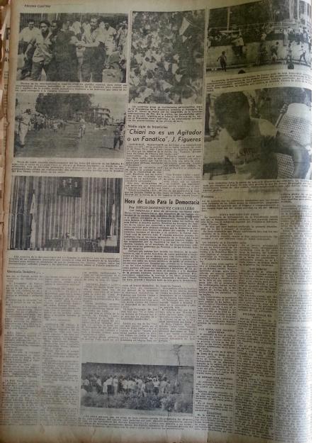 Página 4 del diario El Panamá América, del 11 de enero de 1964