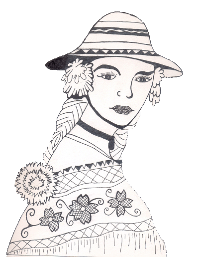 Korin Palacios - Pollera a Plumilla - Sep. 2009