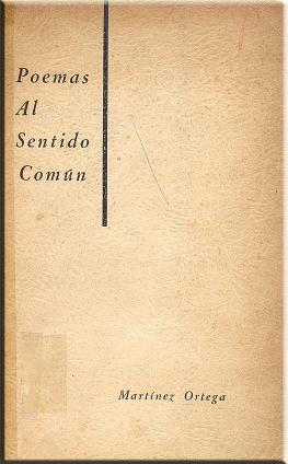 Portada - Poemas Al Sentido Com&uacute;n