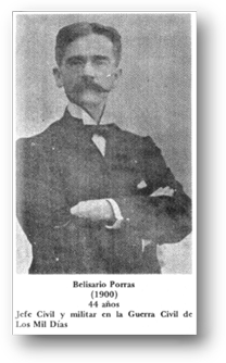 Belisario Porras.(1900), 44 a&ntilde;os de edad.
