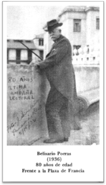 Belisario Porras. (1936), 80 a&ntilde;os de edad.