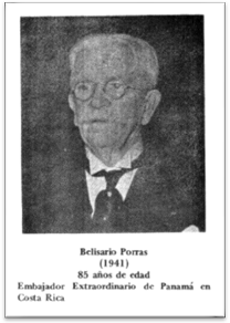 Belisario Porras. (1941), 85 a&ntilde;os de edad.